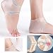Produktbild Silikon Gel Fersenschutz – funwill Plantarfasziitis Weiche Socken für harte, rissige, trockene PORTOFREI. One pair- Feuchtigkeitsspendende Displayschutzfolie