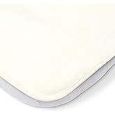 Tutti Bambini Crib Mattress Protector, fits CoZee Baby Bedside Cribs - 100% Waterproof, Machine Washable, Absorbent Cotton Fa