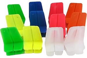 Cyclaire Brick Line Blocks (Pack of 12, Choice of Colours), line Blocks to Help Straight Brick Laying, Made in UK, Posted Quickly. (Fluorescent Pink)