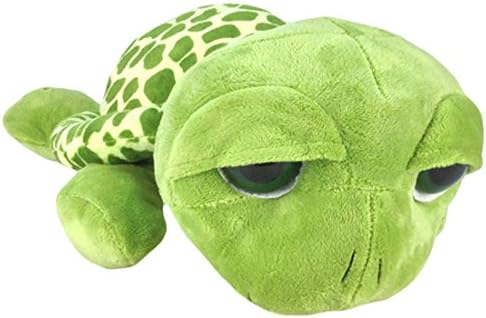 Watermelonbreeze Cartoon Cute Animal Turtle Pillow Sofa Cushion Plush Toy Green Tortoise Throw Pillow Doll