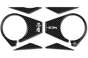 labelbike - Pegatina 3D Gel Resina Placa Horquilla Compatible con Motos Kawasaki ZX-10R 2006-2010