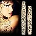 LOVE ALPHA Moodstruck Black Mascara Transplanting Gel + Natural LENGTHENING Fibers in Animal Print Case UK SELLER
