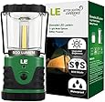 LE Superhele COB LED Laterne 500lm tragbar, 3 Helligkeitsstufe, Batteriebetrieb, IPX4, haltbar Au&szlig;enleuchte f&uuml;r Stromausf&auml;llen, Wandern, Camping, Notfall, Ausf&auml;lle, Gartenlaterne, LED Campinglampe