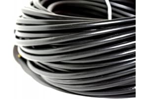 HILARK CABLE TECH Hilark 80m Câble H05VV-F 3x2,5 mm2 (3g2,5 mm2) Noir Câble pour rallonges électriques