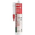 fischer 558829 Express Hybrid Adhesive and Sealant for Sealing & Bonding, Hand Tight in 20 Minutes, White, 290ml, 558829
