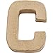 Produktbild Pappmache-Buchstabe C 20,5cm hoch zum Selbstgestalten