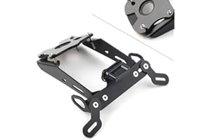 E-SPEEDMTC ESPEEDMTC para Yamaha MT-09/ SP 2021-2023 Accesorios de Soporte de Montaje de matrícula para Sujetador de Placa de matrícula con Guardabarros de Motocicleta LED MT09 MT 09