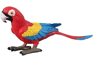‎STOBOK STOBOK Vogel Dekorative Figuren Papagei Statue Modell Dekoration für Kinder