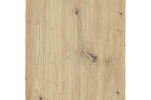 BAUSTOFFHANDELSHOP Hartfaserplatte Rückwandplatte 3mm HDF ZUSCHNITT auf Maß (100 x 80cm, HDF 3mm / Eiche astig)