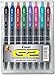 Produktbild G2 Gel Roller Ball Pen, Retractable, Assorted Inks, 0.7mm Fine, 8 per Set