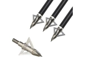 SHARROW Punta di Freccia Broadhead 100 Grain per Bulloni per Frecce Balestra Freccia in Carbonio