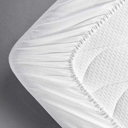Matratzenschoner 200x220cm MESANA PREMIUM Microfaser Unterbett Mikrofaser Matratzenauflage Soft Touch Matratzenauflagen – Unterbetten – Auflagen – Schonbezug - 2