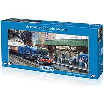 Gibsons Looe Harbour Panorama Puzzle – 636 Teile, Motive Von Roger Neil Turner, Aus 100% Recyceltem Karton