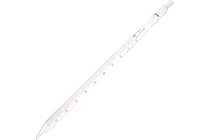 iplusmile Glas Pipette Transparente Absolvierte Pipette 50Ml Transfer Pipette für Labor Schule Zu Hause