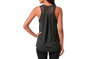 PINSPARK Dam sportlinne ärmlös skjorta linne andas racerback mesh rygg fitness toppar gym lätt sporttopp lös yoga toppar