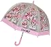 Produktbild Unbekannt Regenschirm Prinzessin / Märchenschloß / Pferde - Kinderschirm transparent incl. Namen - Ø 70 cm - Kinder Stockschirm - für Mädchen Schirm Kinderregenschirm /..