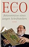 Cover zum Buch Bekenntnisse eines jungen Schriftstel...