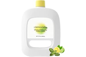 CAWFUXRTQ Soluzione Detergente Per Pavimenti Compatibile Con Narwal Freo/Freo X Ultra/J4/J3/J2/J1 Pulitore Profumato Al Limone E Basilico Accessori Per Robot Aspirapolvere Liquido Detergente Speciale Per La Pul