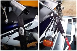 CHARGE Compatible avec/Remplacement pour SANGLE ELINGUE DE GUIDON R&G RACING- ST0001BL