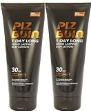 Piz Buin 1 Day Long Duo Sun Lotion Spf 30 LARGE 2 X 200ml = 400ml
