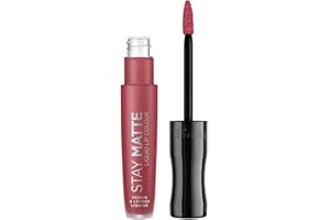 Rimmel - Rouge à Lèvres Stay Matte Liquide - Fini mat - Waterproof et sans transfert - 200 Pink Blink - 5,5ml