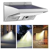 iThird Solarleuchte mit bewegungsmelder für Garten,...