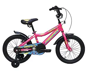 Firefox Bikes Kids Storm-yum 16T Single Speed Cycle (Neon Pink, 5-7 Years)