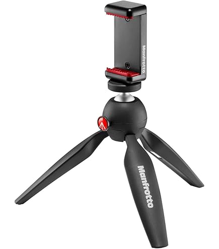 Manfrotto MTPIXIEVO-RD Pixi Evo Mini Tripod Red & Manfrotto