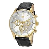 Chronograph mit Edelstahlgehäuse und Präzisions-Quarzwerk