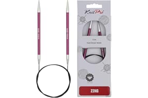 KnitPro Zing Rundstricknadeln 16" (40cm) | 6mm