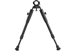 BigTron Rifle Taktisch Zubehör 8 "-10" Fass Bipod Zweibein Universal Größen 13-20mm mit Double-Lock Klemme Rad