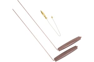 BESPORTBLE Pure Copper Radiesthesia Dowsing Rods Lightweight Portable Treasure Hunt and Energy Search Rods Precise Metal Probe with High Conductivity Versatile for Measurements and Geomancy