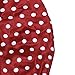 Waterproof Womens Shower Cap Cap Bath Shower Reusable Clear Satin Hair Cover - 7 Colors - Wine & Red