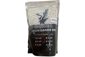 ECOMMUR JS-Tactical Bolsa 1kg Bolas 0.25g 6mm | Bolsa de 1kg para Pistolas/Rifles Airsoft. Peso por Bola 0,25g