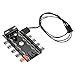 Produktbild MYAMIA 3Stk 12V 10 Way 4Pin Ventilator Hub Speed Controller Regler Für Computer Gehäuse Mit Pwm-Verbindungskabel
