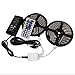 Produktbild XFF SMD 5050 Leichter Streifen 32.8Ft 10M RGB 600 LEDs Ip65 Wasserdicht Mit 10A Netzteil 44 Schlüssel Fernbedienung Zum Küche Weihnachtsdekoration