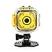 Produktbild [Kindertag Geschenk] UKSoku Mini Kinder Action Kamera HD Video Digitalkamera Wasserdicht Sports Kamera Camcorder Unterwasser Helm Cam mit 1,77'' LCD Bildschirm und Zubehör Kits für Kinder Geburtstag