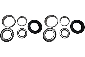 HENRY KENT TRAILERS x4 wheel bearings (For 2 hubs) 44649, 48548, 262 x 162 x 37 seal, Peak, Trailer