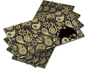 Brown Cloud Exclusive Black Shagun/Money/Gift Envelope/Cover/Lifafa for Kids/Gift/Festival (Pack of 10)