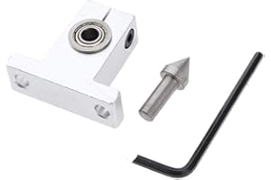 PETSOLA Mini Jeu de Pièces de Tour à Bois, Poupée Mobile de Tour Rotatif, Foret à Cosse, Mini Clé, Facile à Installer et à Remplacer