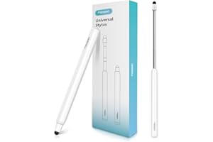 Metapen X1 Lapiz para Tablet Universal, Lapiz Telescópico Capacitivo para Todas Las Pantallas Táctiles-Teléfono/Computadora/Tablet/Pantalla Interactiva[Android/Samsung/iPad/Lenovo/iPhone/Xiaomi]
