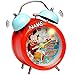 Produktbild Unbekannt LED Licht - Wecker -  Disney - Mickey Mouse - Surfer  - inkl. Name - Kinderwecker Analog - Glocken Alarm - Metall - Kunststoff / Plastik - Mädchen & Jungen ..