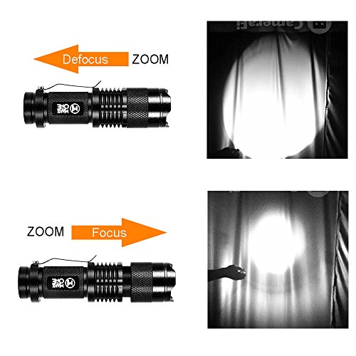 MakeTheOne Infrarot Taschenlampe 850 NM Jagd Nachtsicht Taschenlampe High Power Hochleistungs LED IR Handlampe Camping Jagd-Gerät verwendet werden (Infrarot-Licht ist unsichtbar für das menschliche Auge) - 5