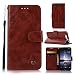 Produktbild Forhouse ZTE Blade V8 Wallet case, ZTE Blade V8 Flip case, Classy Slim Leather Wallet, ID Credit Card Slot Holder for ZTE Blade V8 - Wine Red