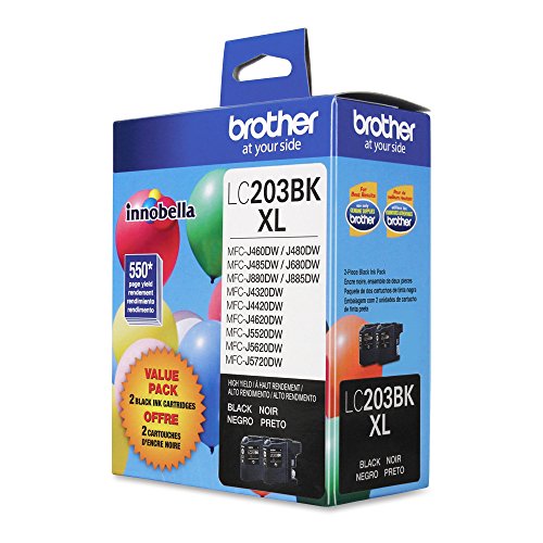 Brother Ink Refills, Black (LC2032PKS)