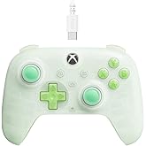 8Bitdo RGB Lighting Fire Ring for Xbox, Ultimate Mini Wired Game Controller with Hall Effect Joystick and Trigger, Xb