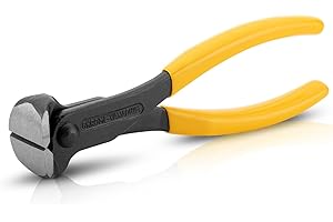 BATES CHOICE Bates- Nail Puller, Yellow, Nail Remover Tool, Cutting Pliers, Carpenter Tools, Staple Puller, Nail Puller Tool, End Cutting Pliers, Nail Pliers, Nail Pulling, Nail Puller Pliers, Nippers Tool