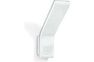 Steinel Projecteur LED XLED Slim S blanc, détecteur de mouvement 160°, 7,2 W, 3000 K blanc chaud