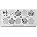 Bluelans® DIY Nail Art Image Stamp Stamping Plates Manicure Template (#19)