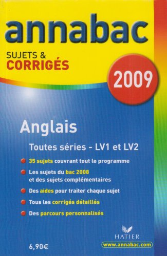 Download Anglais toutes séries LV1 et LV2 : Sujets et corrigés